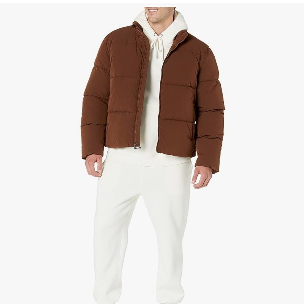 Amazon Essentials Mens Mock Neck Heavyweight Puff… - image 3